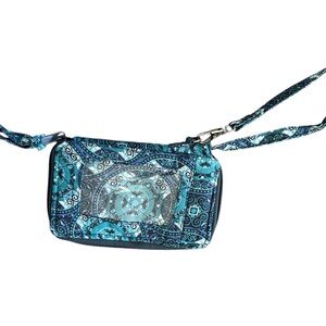 Quilted Paisley wallet